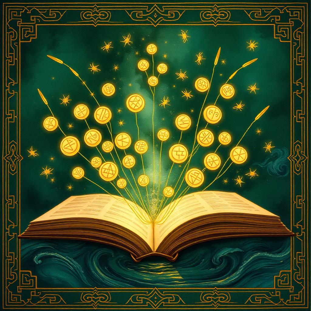 I Ching oracle card