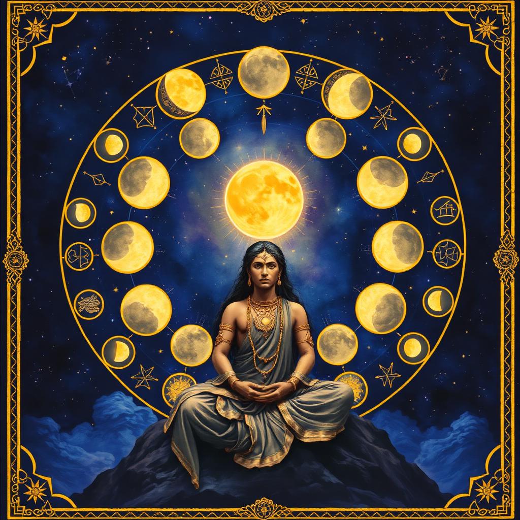 Vedic Astrology (Jyotish) oracle card